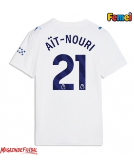 Manchester City Rayan Ait-Nouri #21 Tricou Fotbal Replică 2026-27 Femei Treilea Manchester City Rayan Ait-Nouri #21 Tricou Fotbal Replică 2026-27 Femei Treilea
